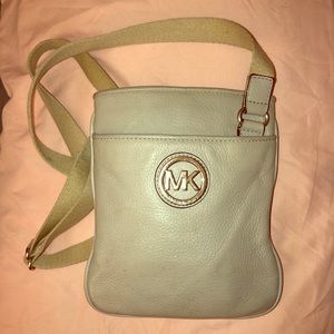 Micheal Kors real leather crossbody bag